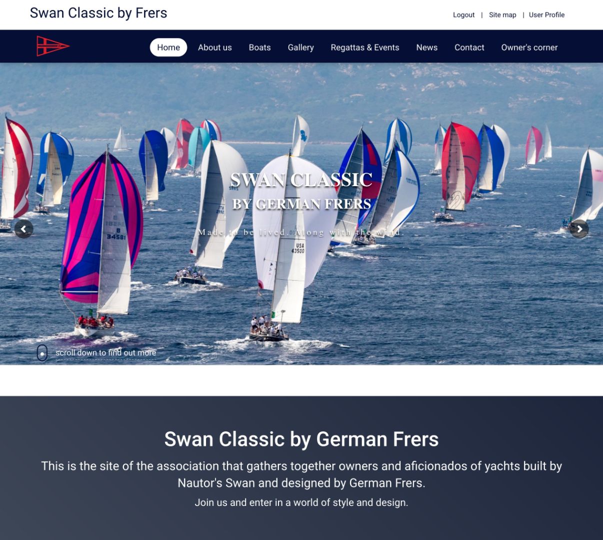 Gallery Swan Classic by German Frers - Home 1